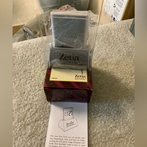 ZETIA Pharmaceutical CLOCK, Still in Original Box - NEW Promo Drug Rep